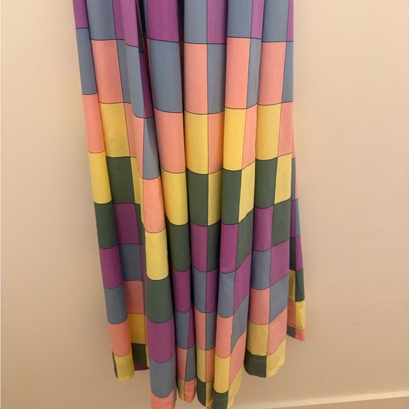 S/W/F Colorful Patchwork Maxi Dress - Picture 5 of 9